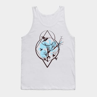 Birds Boho Tank Top